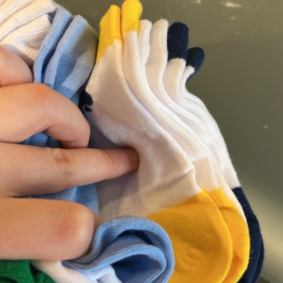 Kate Spade ♠️ New York 10 Pairs Shortie Crew Socks - Picture 11 of 12